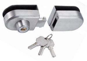 Cerraduras para puertas de vidrio