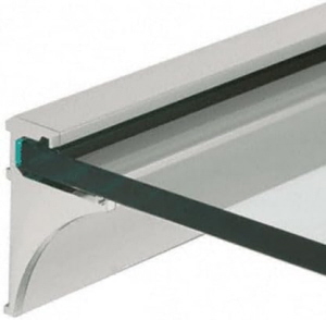 Glasplattenprofile aus Aluminium für 10 mm Glas.