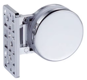 Glastürscharnier für Glastüren bis 8 mm Glas